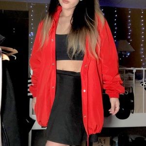 TNA Red Coaches Jacket